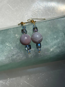Ocean jasper earrings