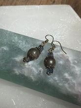 Load image into Gallery viewer, Pyrite earrings
