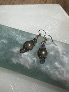 Pyrite earrings