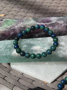 Chrysocolla bracelet