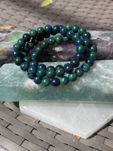 Chrysocolla bracelet