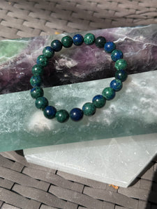 Chrysocolla bracelet