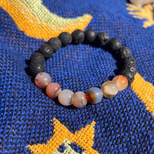 Carnelian aromatherapy bracelet
