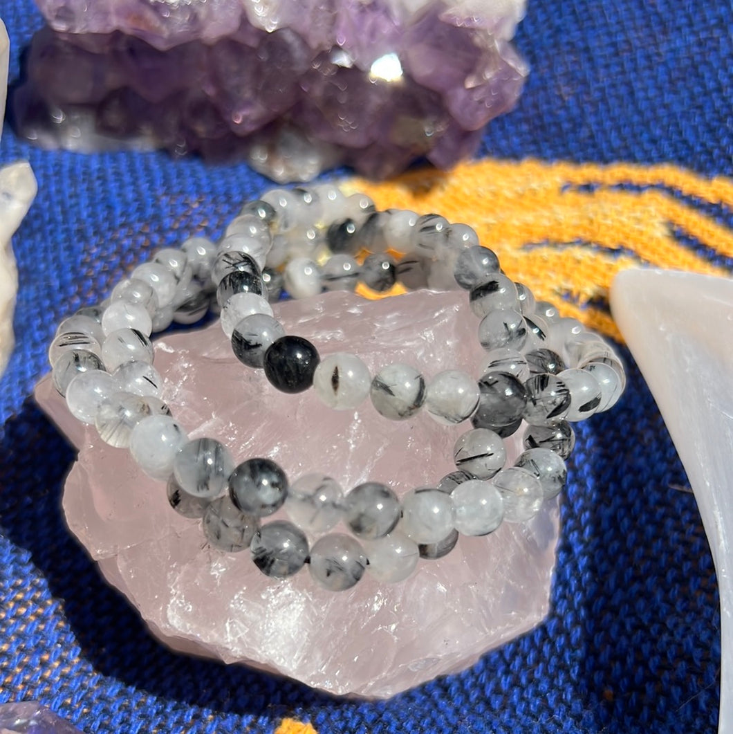 Tourmaline quartz bracelet