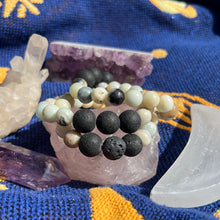 Load image into Gallery viewer, Amazonite aromatherapy bracelet
